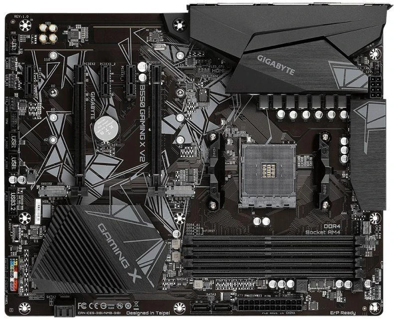 Pagrindinė plokštė Gigabyte B550 GAMING X V2