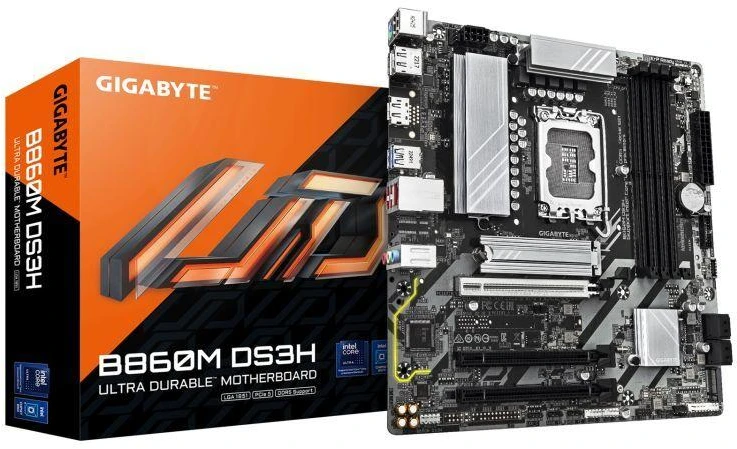 Pagrindinė plokštė Gigabyte B860M DS3H