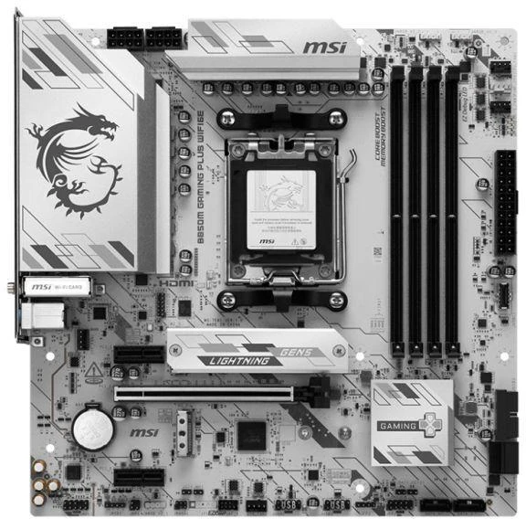 Pagrindinė plokštė MSI B850M GAMING PLUS WIFI6E