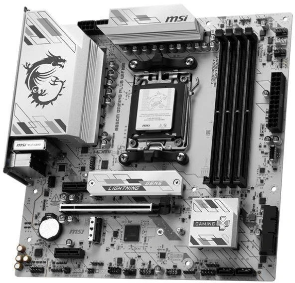 Pagrindinė plokštė MSI B850M GAMING PLUS WIFI6E