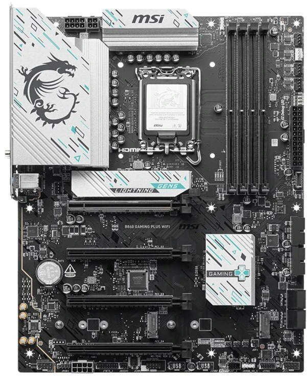 Pagrindinė plokštė MSI B860 GAMING PLUS WIFI