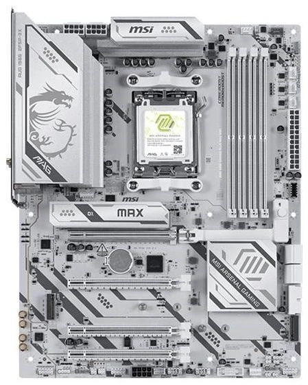 Ausinės Pagrindinė plokštė MSI MAG B850 GAMING PLUS MAX WIFI