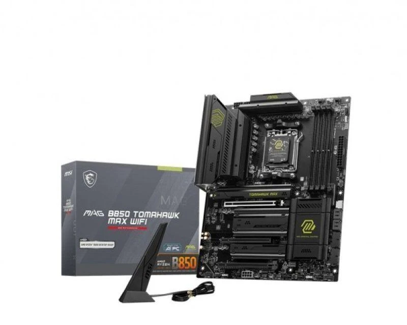 Pagrindinė plokštė MSI MAG B850 TOMAHAWK WIFI AM5 DDR5 ATX MB
