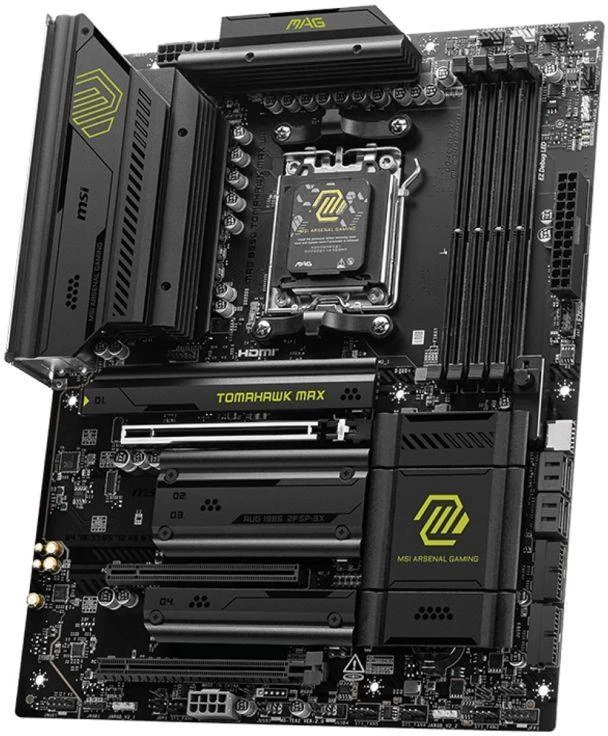 Pagrindinė plokštė MSI MAG B850 TOMAHAWK MAX WIFI