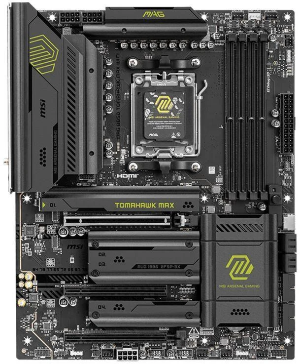 Pagrindinė plokštė MSI MAG B850 TOMAHAWK MAX WIFI