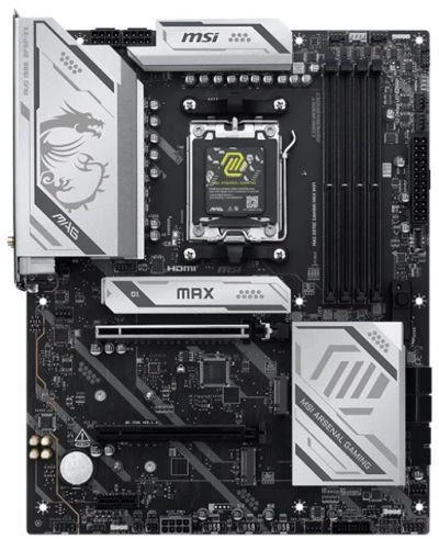 Ausinės Pagrindinė plokštė MSI MAG X870E GAMING MAX WIFI