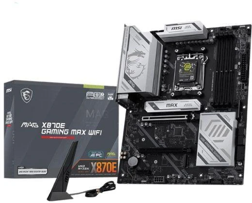 Ausinės Pagrindinė plokštė MSI MAG X870E GAMING MAX WIFI