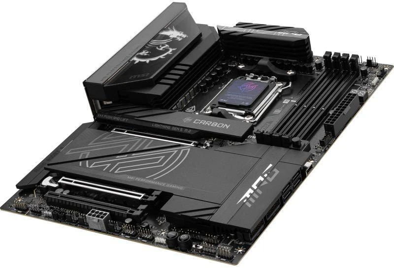Pagrindinė plokštė MSI procesorių šeima AMD | Procesoriaus lizdas AM5 | DDR5 UDIMM | Palaikomos standžiojo disko sąsajos SATA, M.2 | SATA jungčių skaičius 4