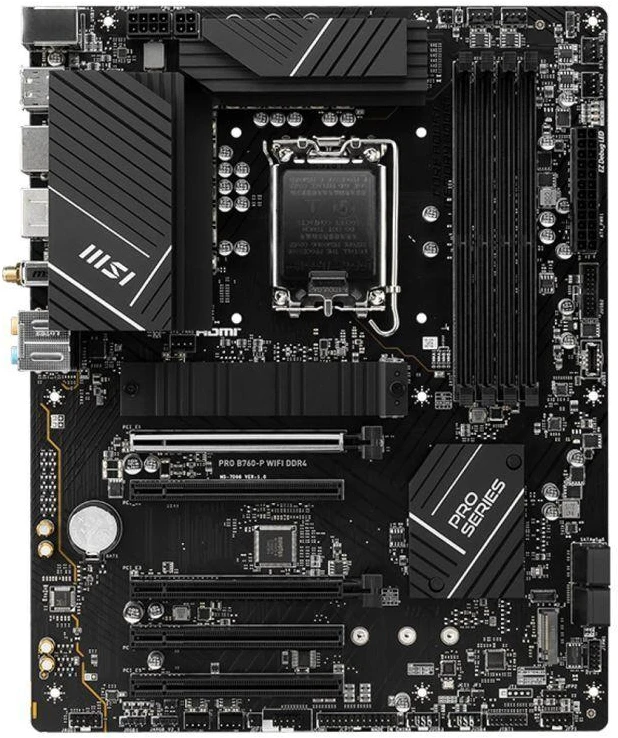 Pagrindinė plokštė MSI PRO B760-P WIFI DDR4