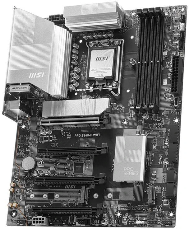 Pagrindinė plokštė MSI PRO B860-P WIFI