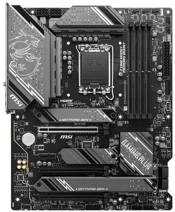Ausinės Pagrindinė plokštė MSI Z790 GAMING PLUS WIFI