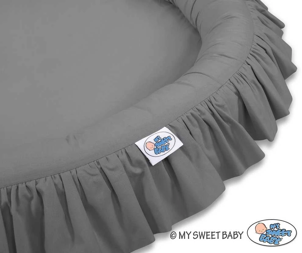 My Sweet Baby Pakabinama pastogė ir lizdas su apdaila – antracito spalvos