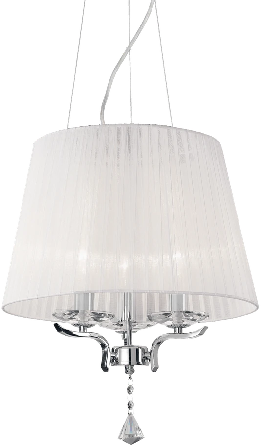 Pakabinamas šviestuvas Ideal Lux Suspended lamp with 3 lights PEGASO, E14, chrome