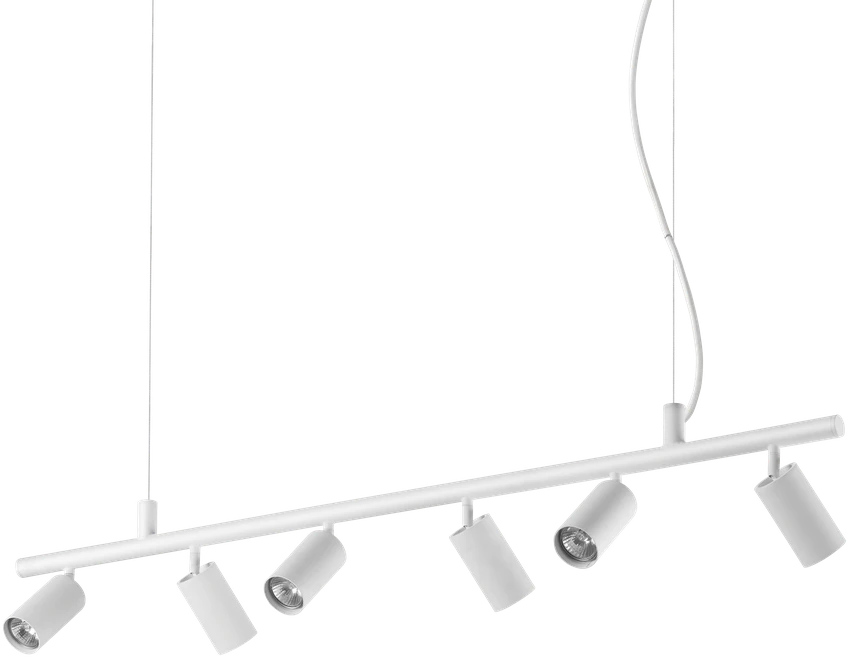 Pakabinamas šviestuvas Ideal Lux Ceiling lamp with 1 light TOWER, GU10, baltas