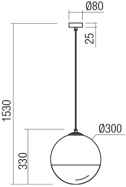 Pakabinamas šviestuvas BERRY, E27, chromo/dūmų sp., 01-2271