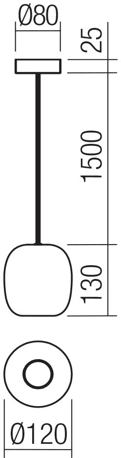 Pakabinamas šviestuvas BOOM, GU10, rudas