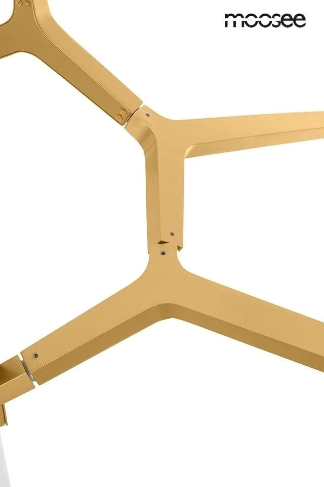 Pakabinamas šviestuvas CANDELABR 10, 10xG9, aukso sp.