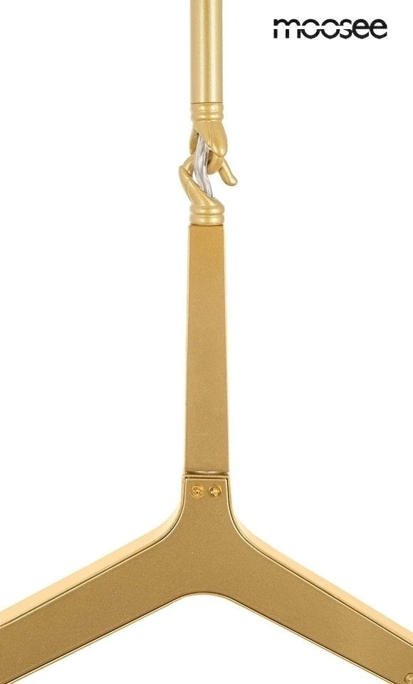 Pakabinamas šviestuvas CANDELABR 10, 10xG9, aukso sp.