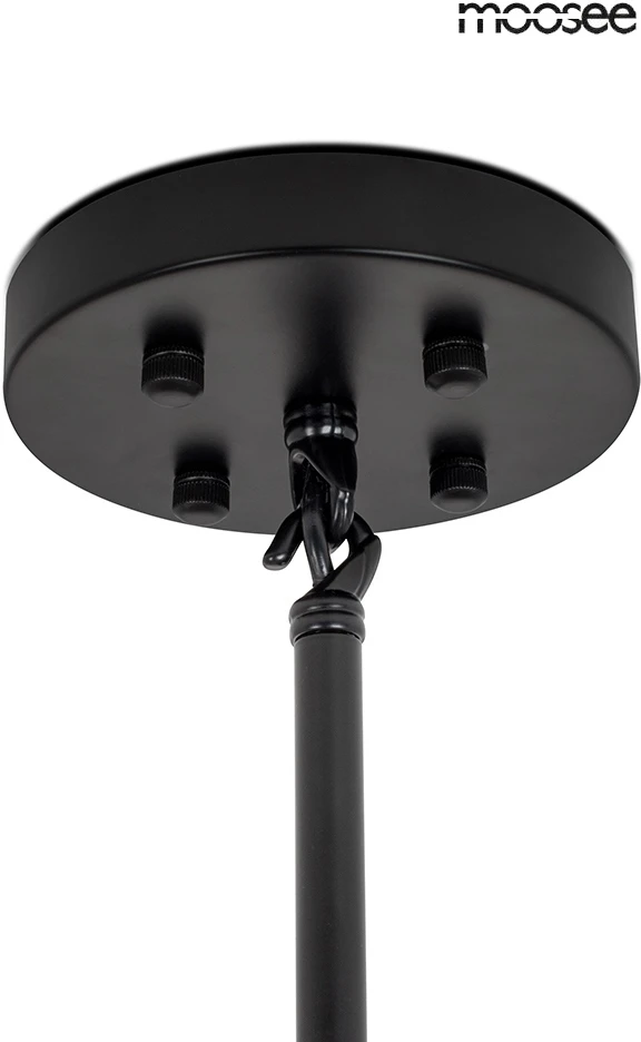 Pakabinamas šviestuvas CANDELABR 10, 10xG9, juodas