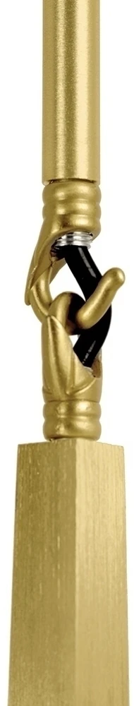 Pakabinamas šviestuvas CANDELABR 6, 6xG9, aukso sp.