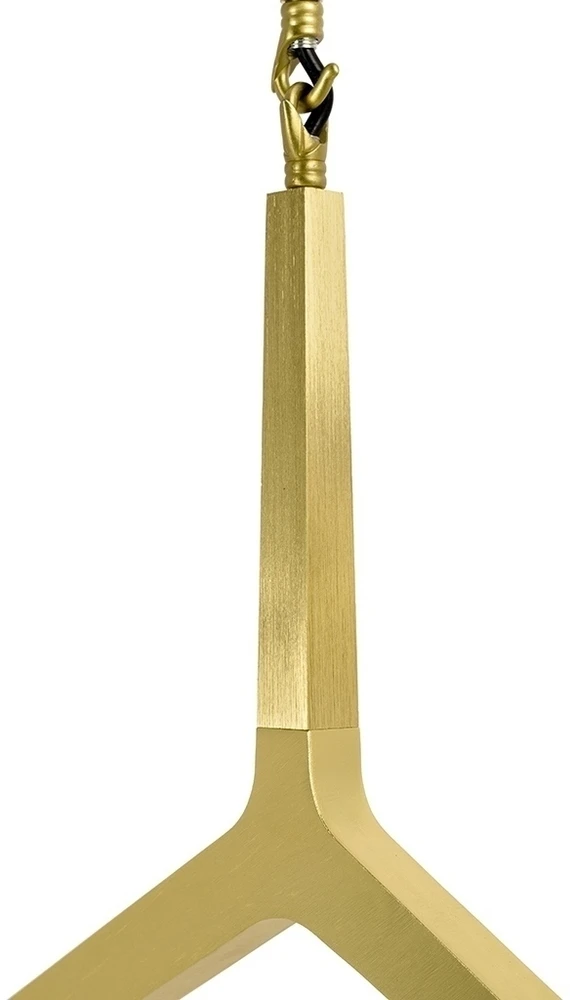Pakabinamas šviestuvas CANDELABR 6, 6xG9, aukso sp.