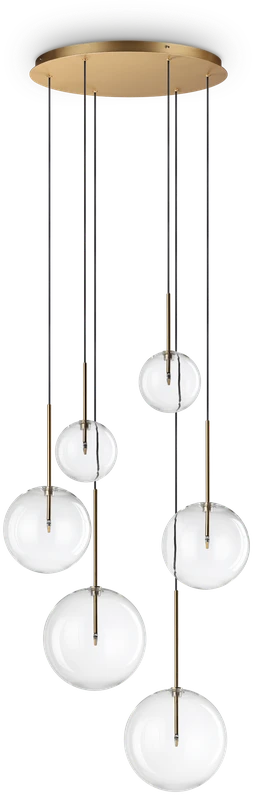 Ideal Lux Pakabinamas šviestuvas EQUINOXE, G4, žalvario sp., 317243