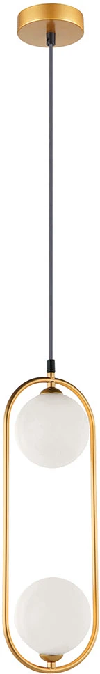 Pakabinamas šviestuvas FANCY, 2xG9, aukso sp., 4208701