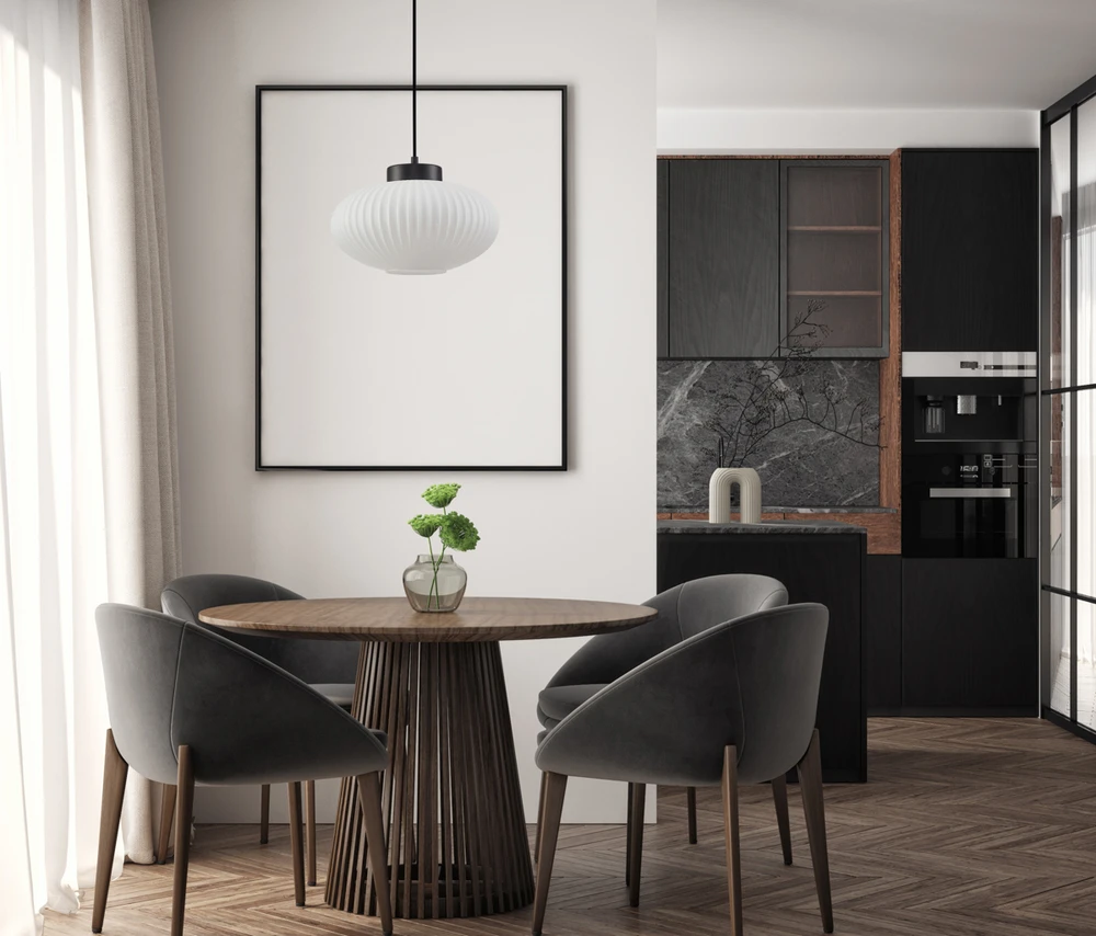 Italux Pakabinamas šviestuvas GROSTE, E27, juodas