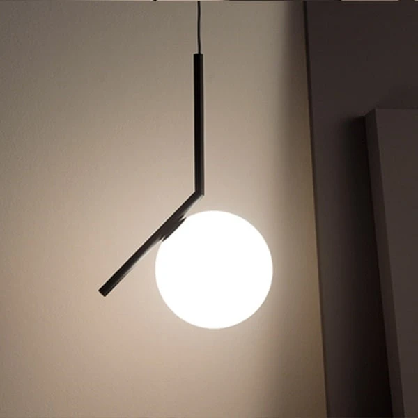 Pakabinamas šviestuvas IC LIGHTS SUSPENSION 2, E27, juodas