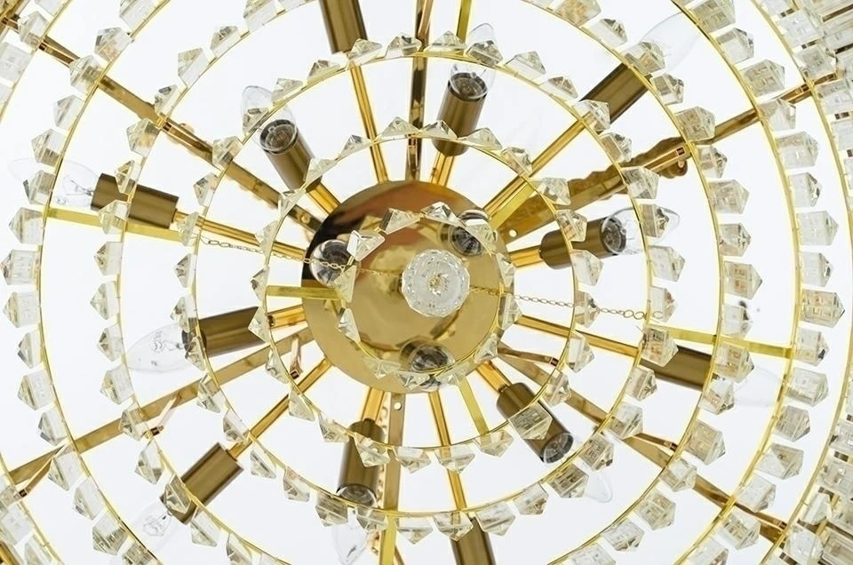 Pakabinamas šviestuvas IMPERIAL GOLD 80, 16xE14, aukso sp.