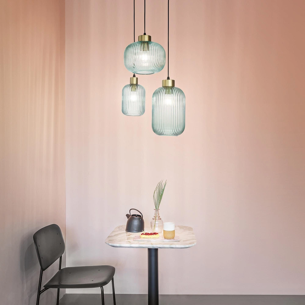 Pakabinamas šviestuvas Ideal Lux Suspended lamp with 1 light MINT, E27, coffee color