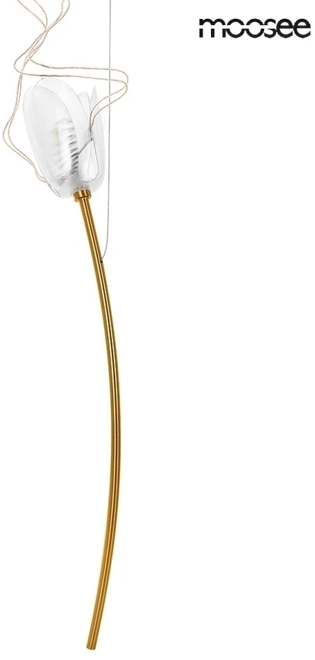 Pakabinamas šviestuvas TULIPPE 14 DISC, 14xG4, aukso sp.