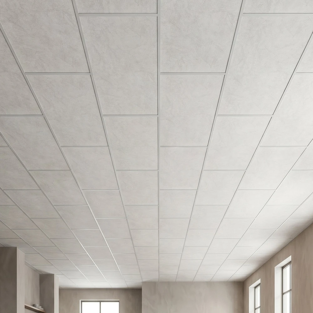 VEVOR 605x1210mm PVC lubų plokštės, 10 vnt.