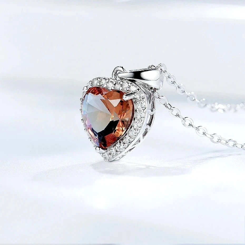 Sidabrinis pakabukas Heart