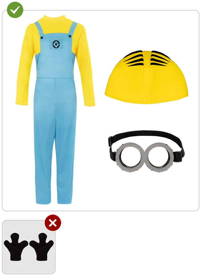 Pakaliko (Minion) kostiumas suaugusiesiems - „Bjaurusis Aš“ (Despicable Me)