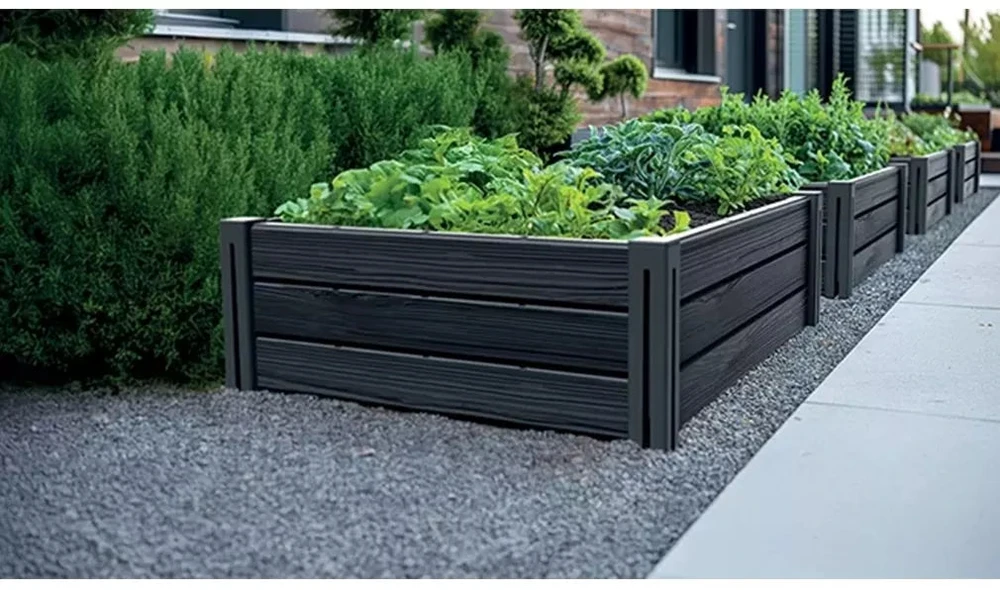 Pakelta lysvė Base Plant 75,6 × 61,8 × 23 cm, ruda (83 l)