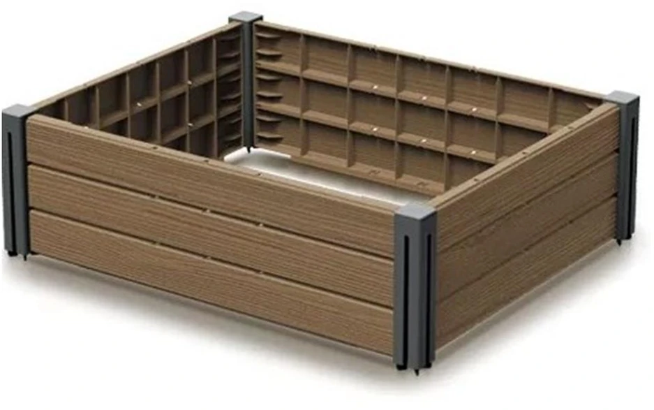 Pakelta lysvė Base Plant 75,6 × 61,8 × 23 cm, ruda (83 l)
