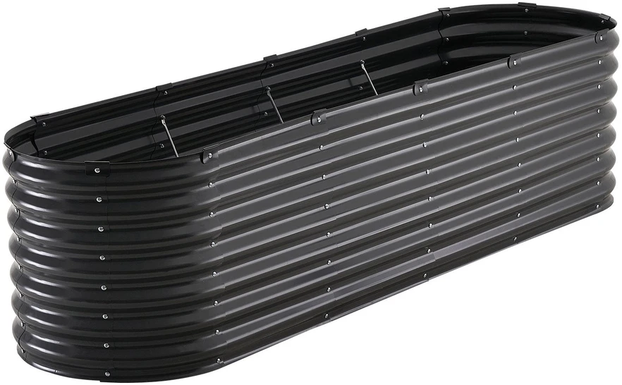 VEVOR Metalinė daržovių lysvė 240x60x56cm