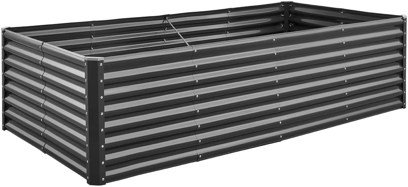VEVOR Cinkuoto metalo sodinukų dėžė 240x120x60cm