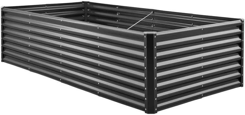 VEVOR Cinkuoto metalo sodinukų dėžė 240x120x60cm