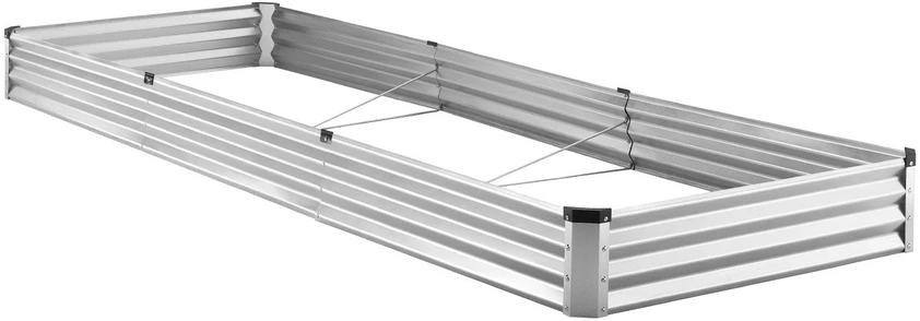 VEVOR Metalinė daržovių lysvė 3605x1205x285mm sidabrinė