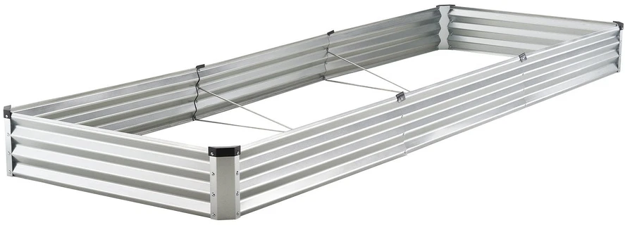 Vevor Metalinė daržovių lysvė 3605x1205x285mm sidabrinė