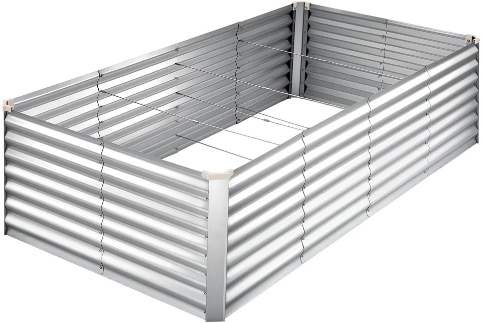 VEVOR Cinkuota pakelta daržovių lysvė 2400 x 1200 x 620 mm