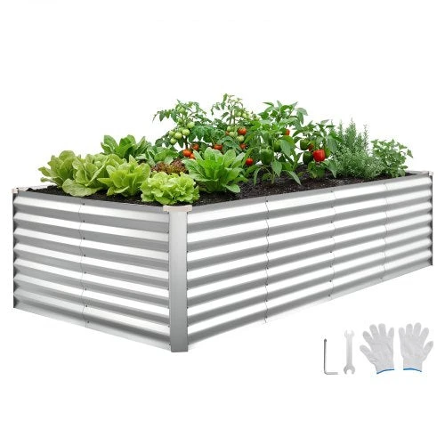 VEVOR Cinkuota pakelta daržovių lysvė 2400 x 1200 x 620 mm