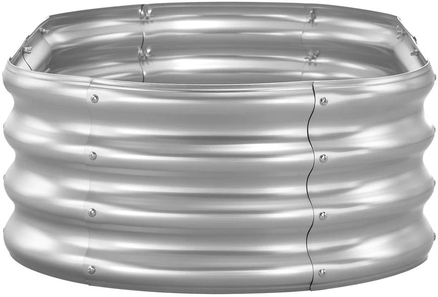 VEVOR Metalinė daržovių lysvė 1195x585x270mm sidabrinė