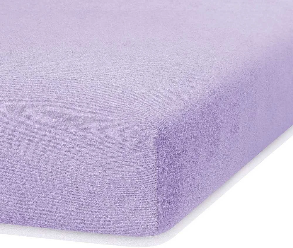 AmeliaHome Paklodė su guma 100–120x200+30 violetinė AH RUBY