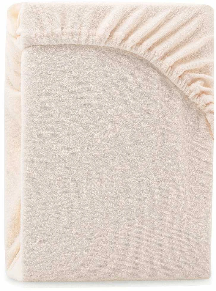 AmeliaHome Paklodė su guma 120-140x200+30 šviesiai smėlio spalvos AH RUBY