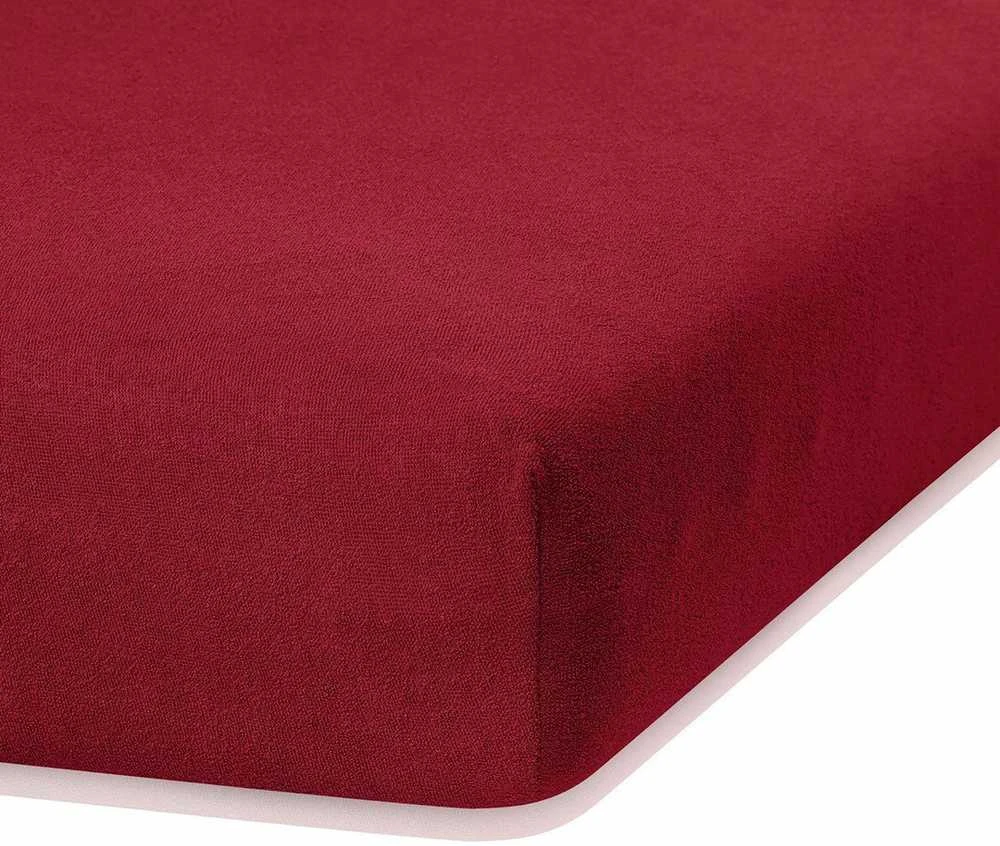 AmeliaHome Paklodė su guma 120–140x200+30 tamsiai raudona AH Ruby