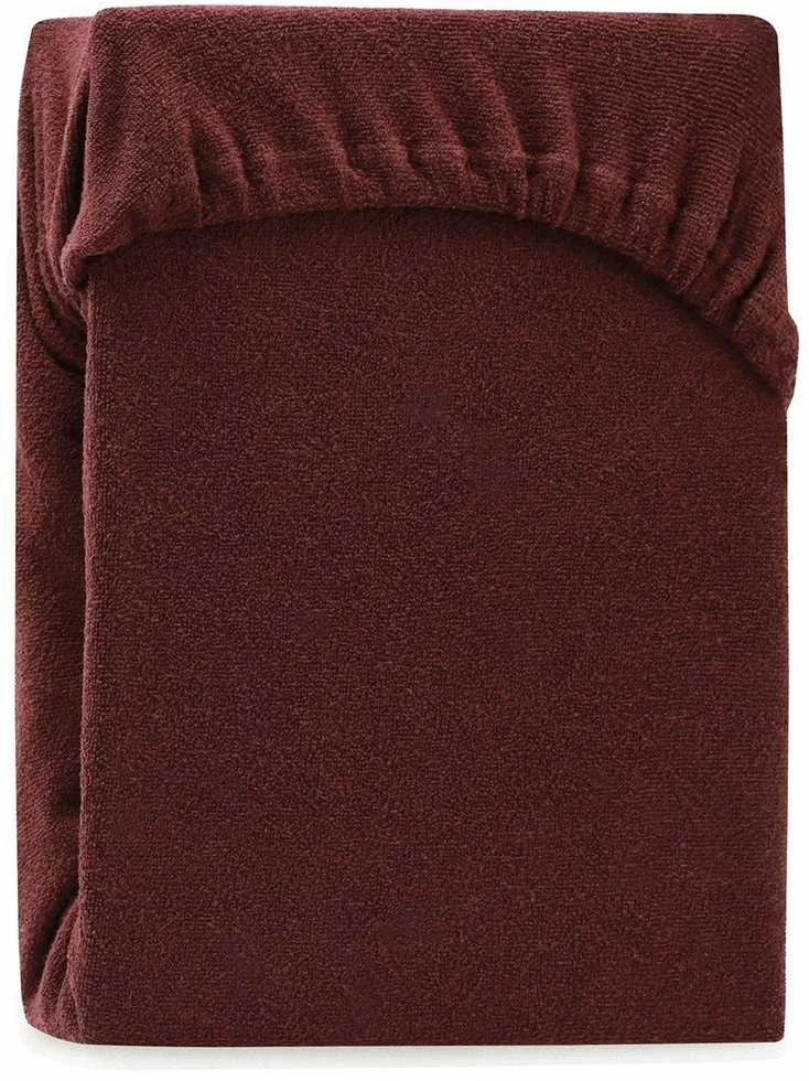 AmeliaHome Paklodė su guma 140–160×200+30 ruda AH RUBY