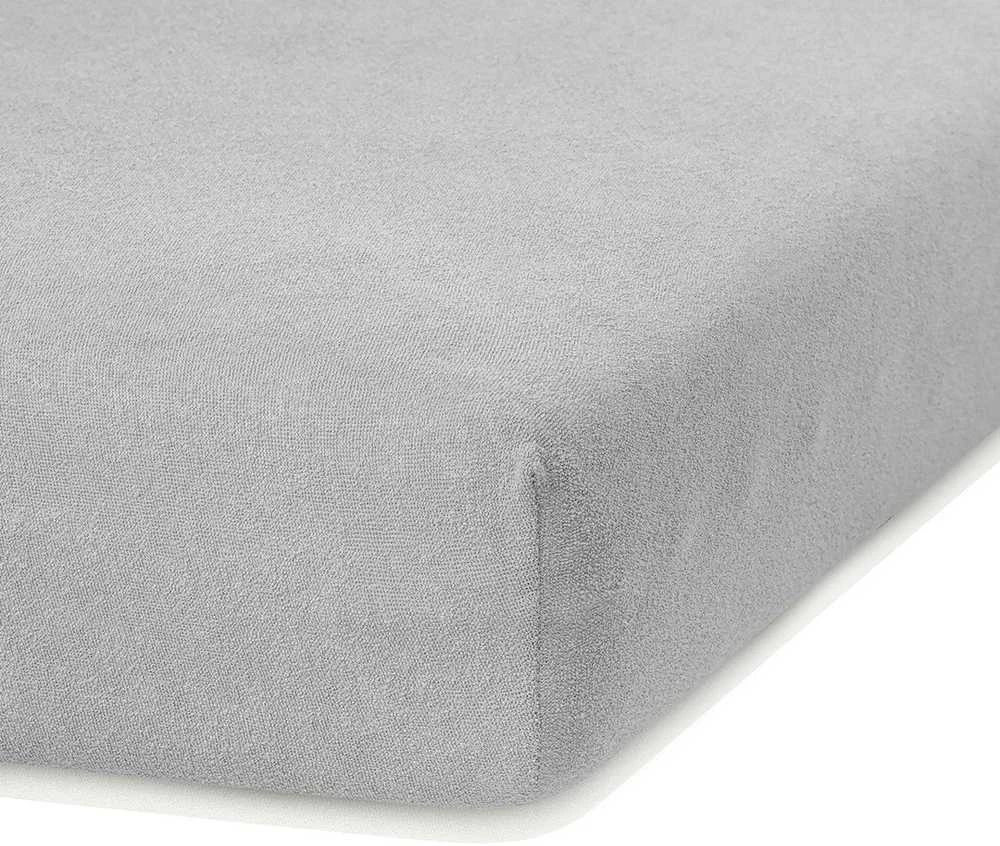 AmeliaHome Paklodė su guma 160–180×200+30 sidabrinė AH RUBY